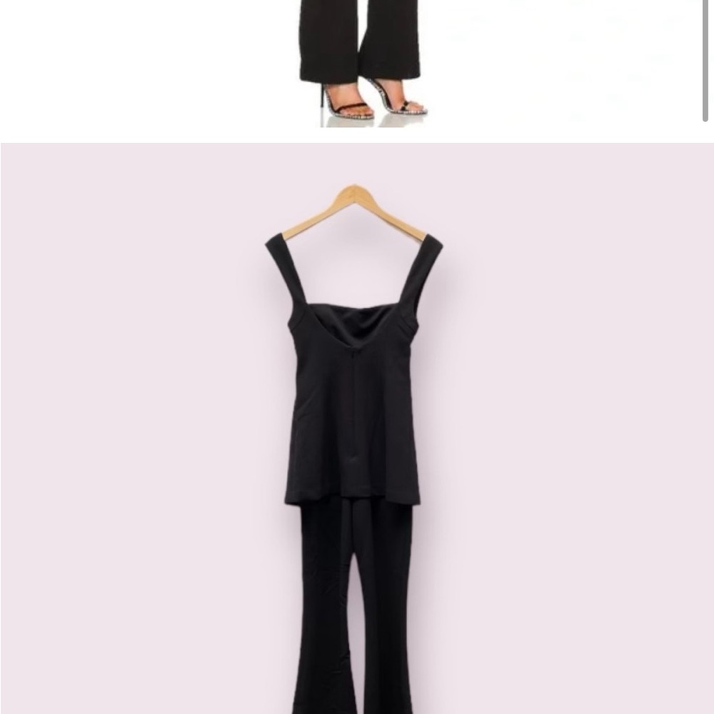 NWT MISHA Costanza Jumpsuit in Black Size US 4 - Picture 4 of 6